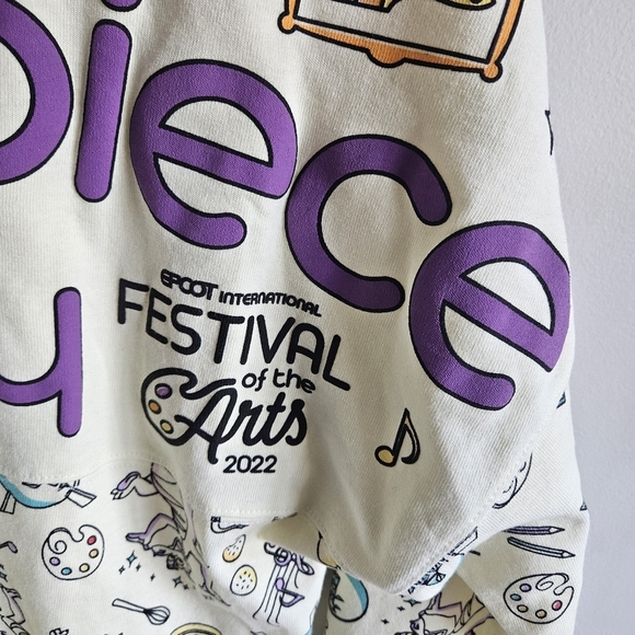Disney Epcot Festival Of The Arts Figment Spirit Jersey NWT - Picture 8 of 11